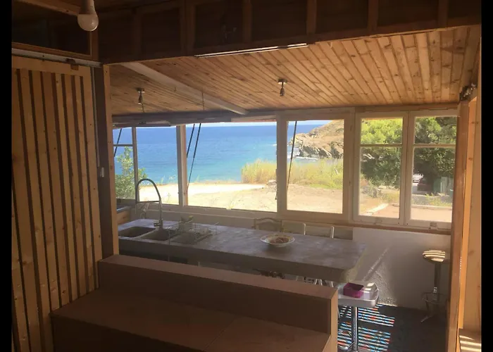 Maison-cabane Dans Un Site Classe Du Conservatoire Du Littoral Semesterbostad *